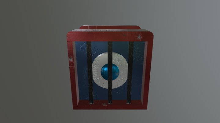 Overwatch Customs Lootbox 3D Model