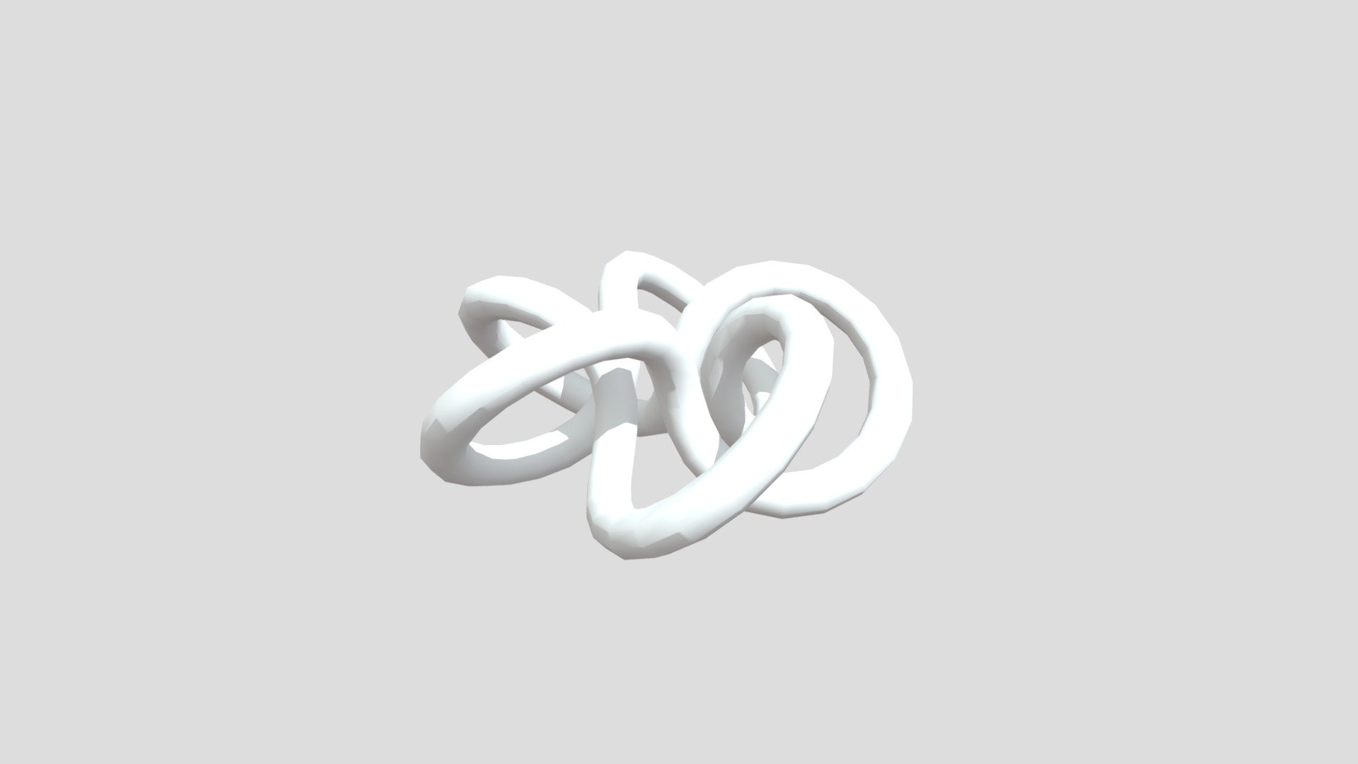 5-2 torus knot - Download Free 3D model by crespi.f [aa6d655] - Sketchfab