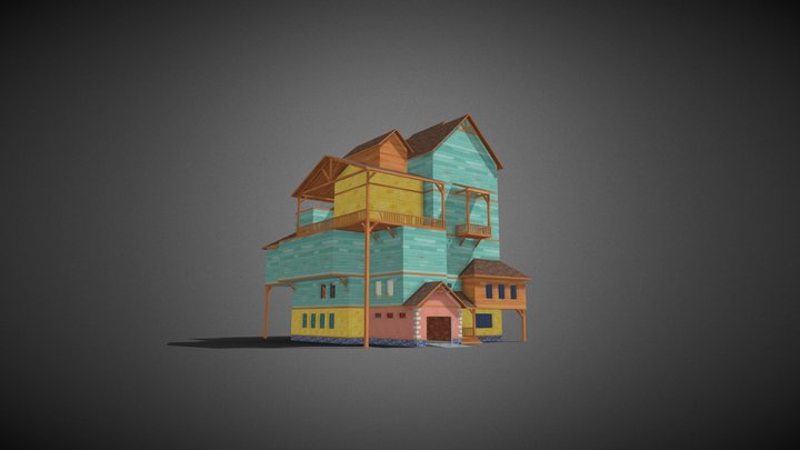 Hello_neighbor_alpha_1_house – Modèle 3D gratuit STL