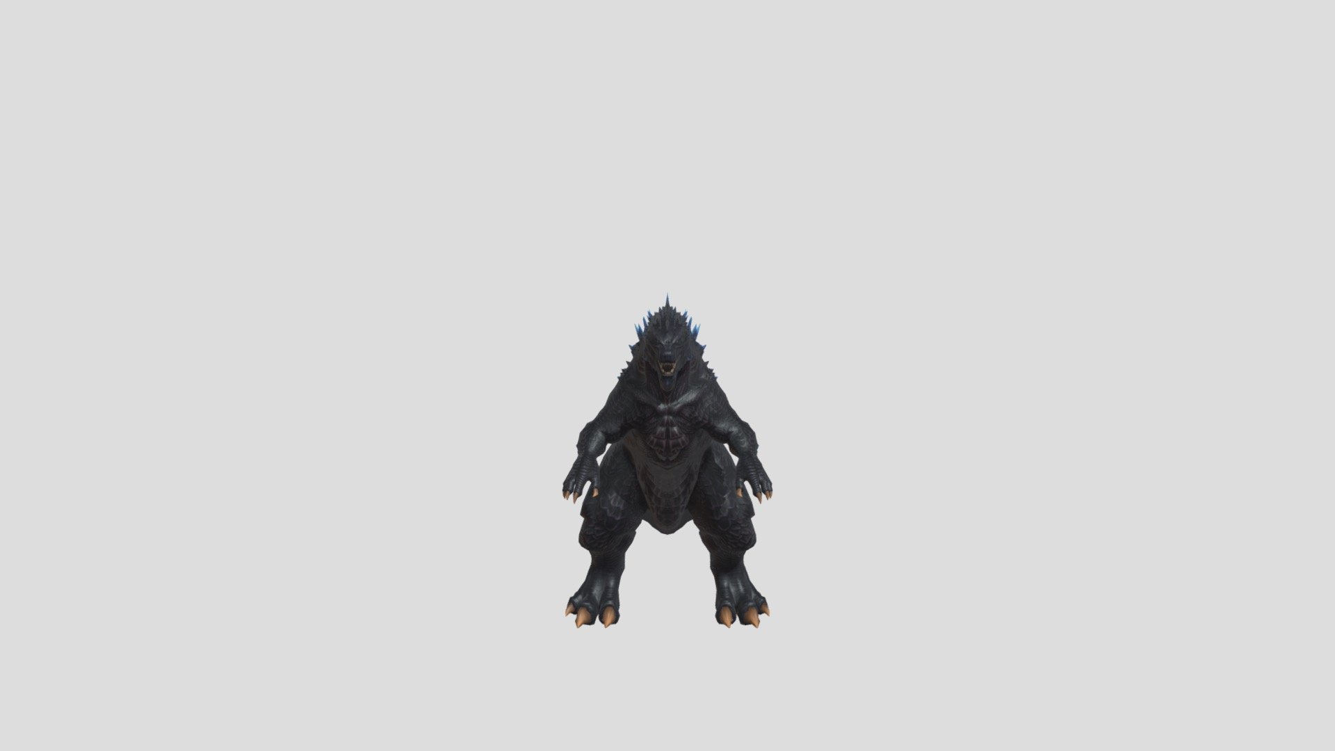 BL Godzilla - Download Free 3D Model By Modbuff (@CGreature) [aa6e68a ...