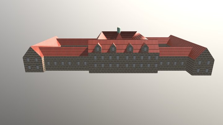 Nuremberg Palace Of Justice 3D Model