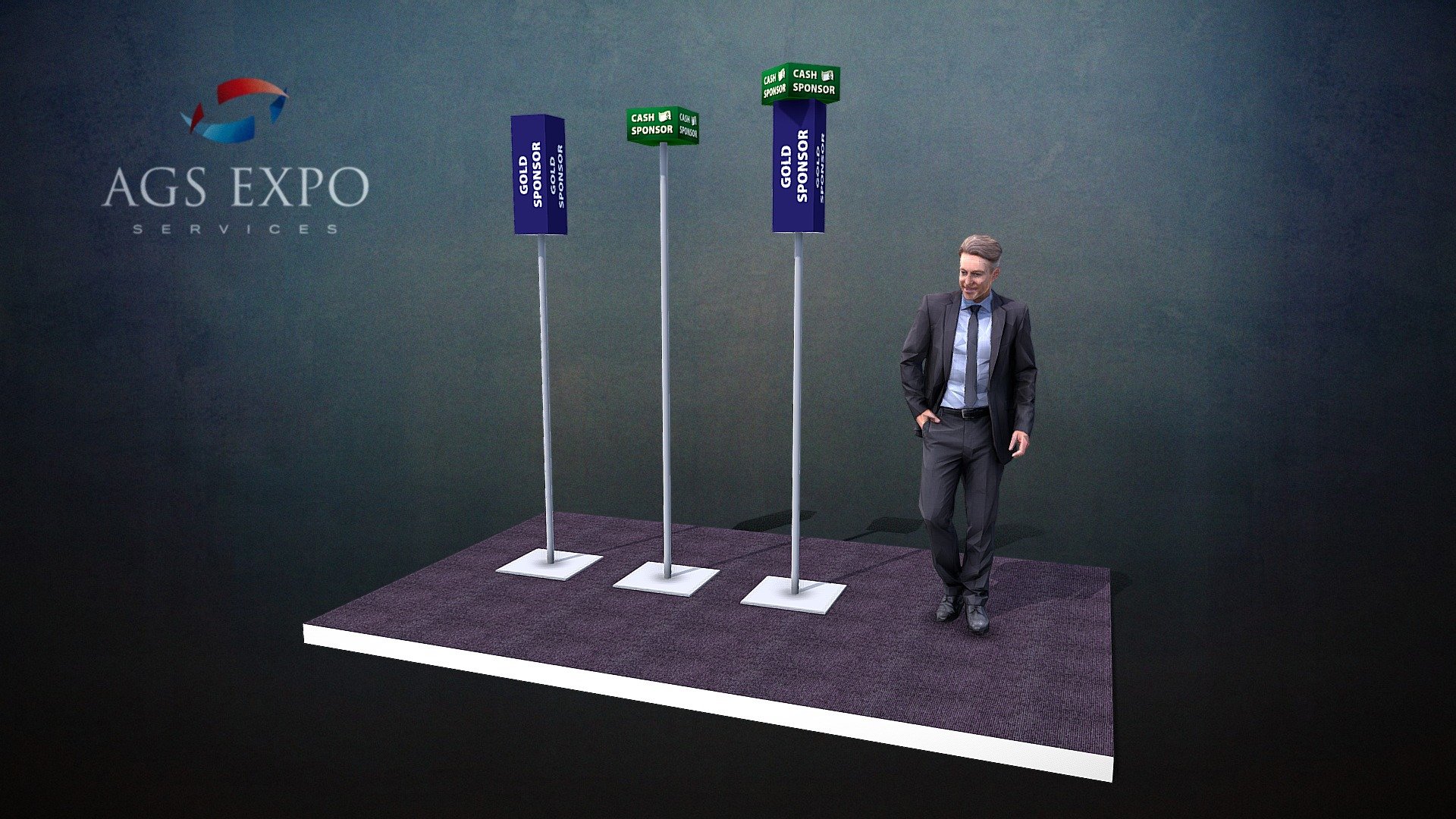 FCA 2019 - Sponsor Boxes - 3D model by AGS Expo Services (@AGS-EXPO ...