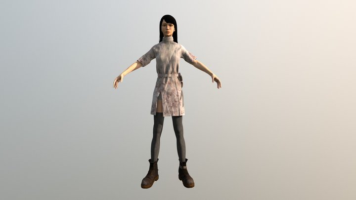 Gproject-Shinohara_Sarina 3D Model