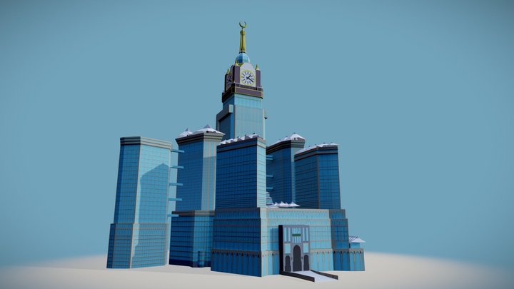 Abraj Al Bait 3D Model
