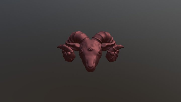 a normal goat 3D Model