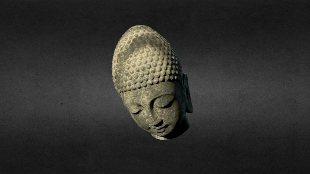 Budda Head 1 - 3D model by Moment3D [aa70d6c] - Sketchfab