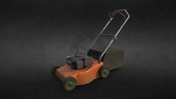 Life Is Strange-style lawnmower 3D Model