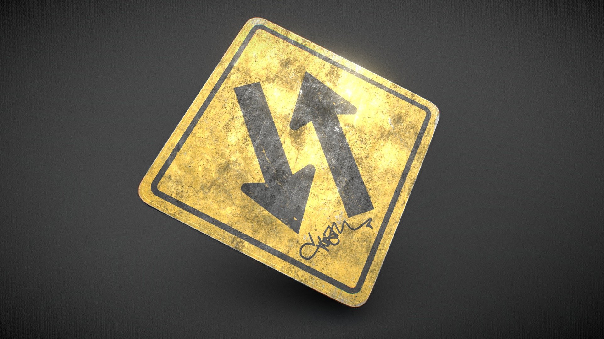 road sign