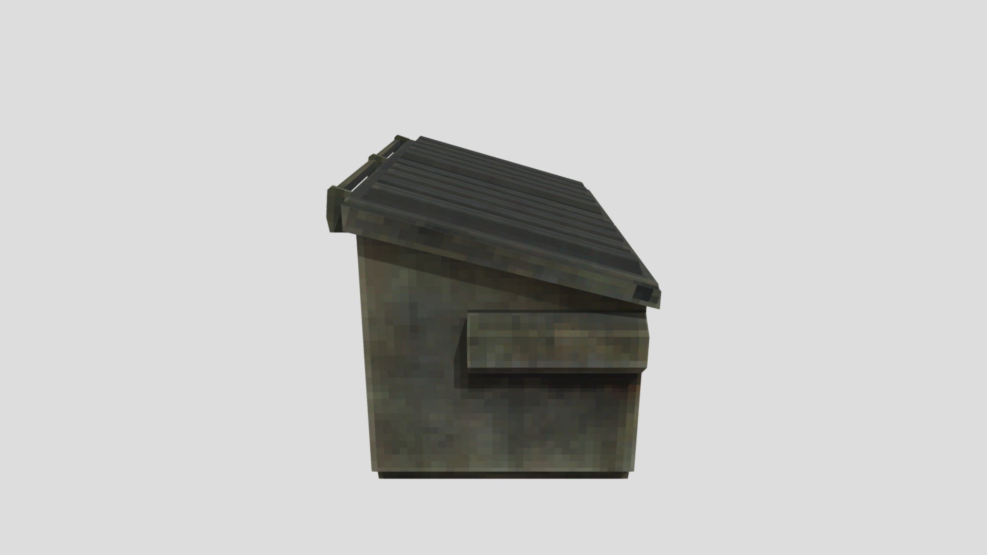 Dumpster Psx | Low Poly