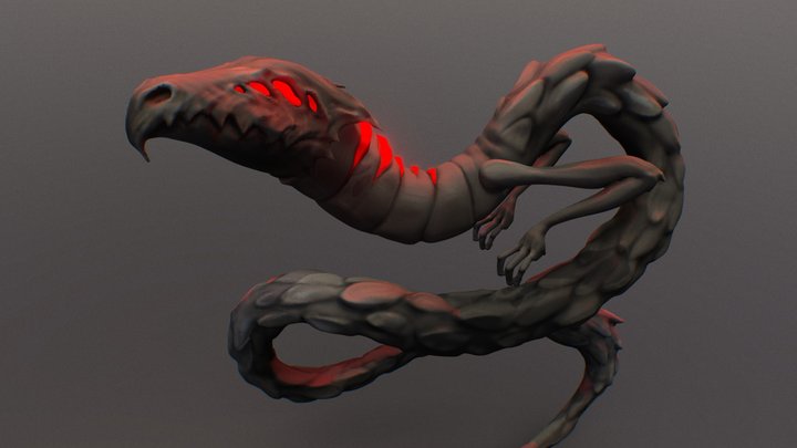 cinis dragon 3D Model