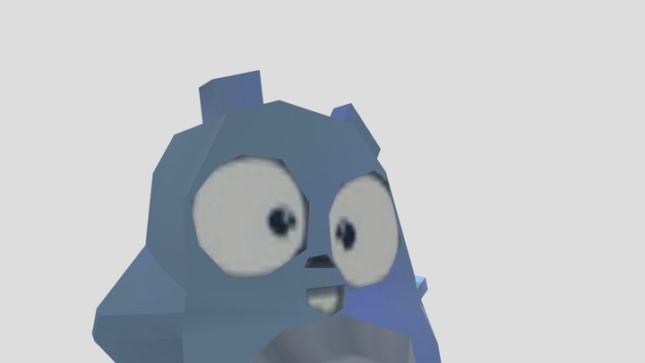 Lemming cartoon 3D Model