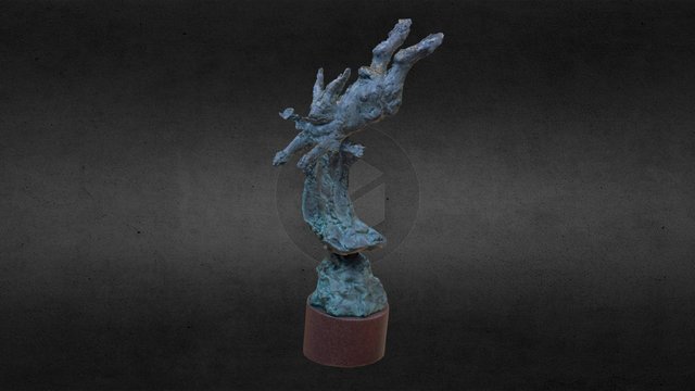 Seto hare sculpture 3D Model