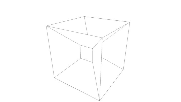 Hexahedron Pivot 3D Model