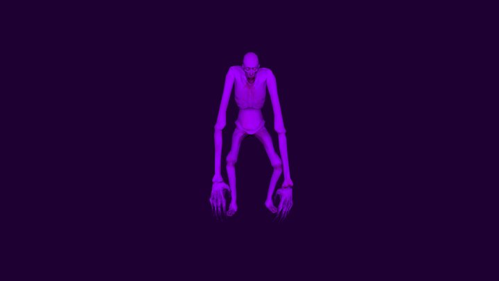 Scp-096 Comix 3D Model