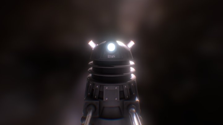Edge Of Time Dalek - Doctor Who 3D Model