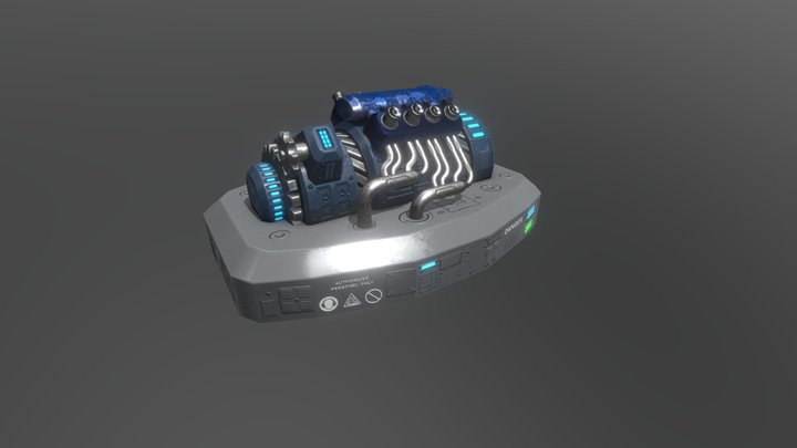 B2C1_PolletL_Generator 3D Model