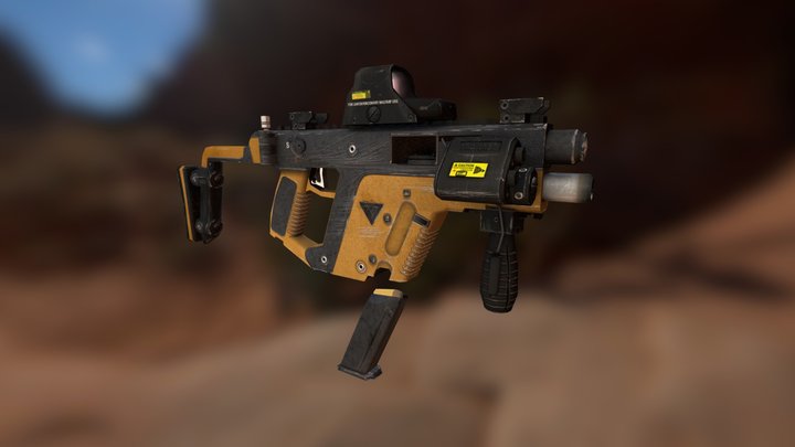 Kriss Super-V 3D Model
