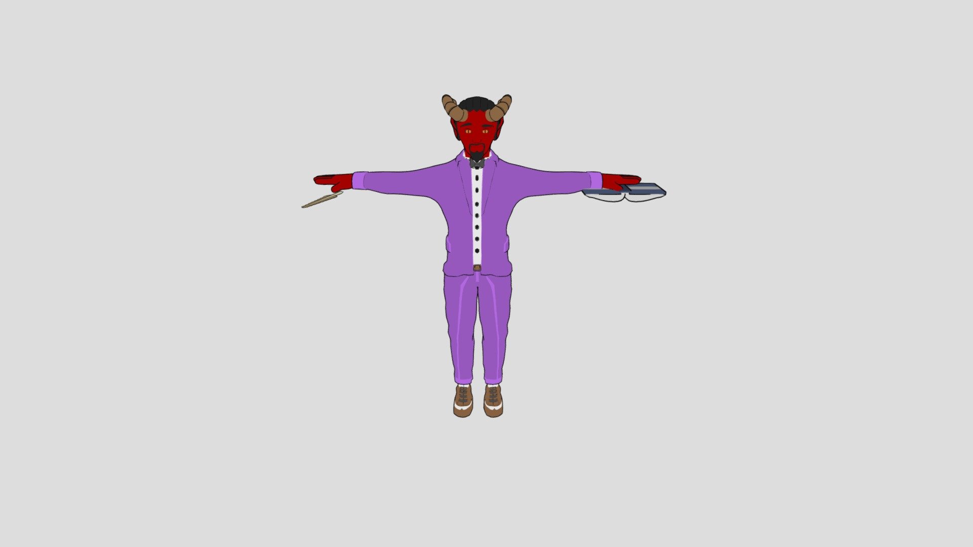 SpenceCharacter No Deal Anim redo — Sketchfab embed 3D viewer
