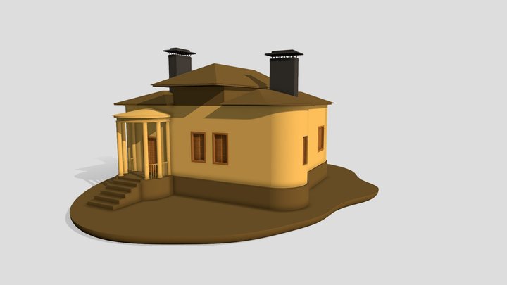 3D House 3D Model