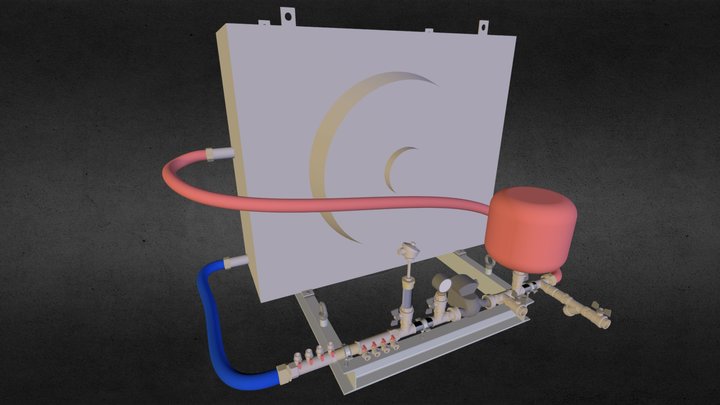Система охлаждения 3D Model