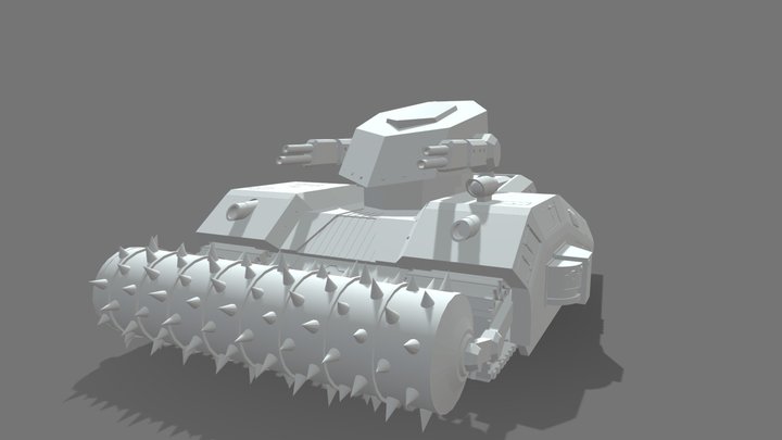 KG Tank 3D Model