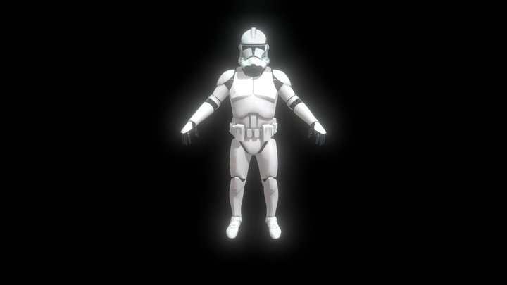 Custom Clone-trooper (STAR-WARS) – Kostenloses 3D-Modell STL
