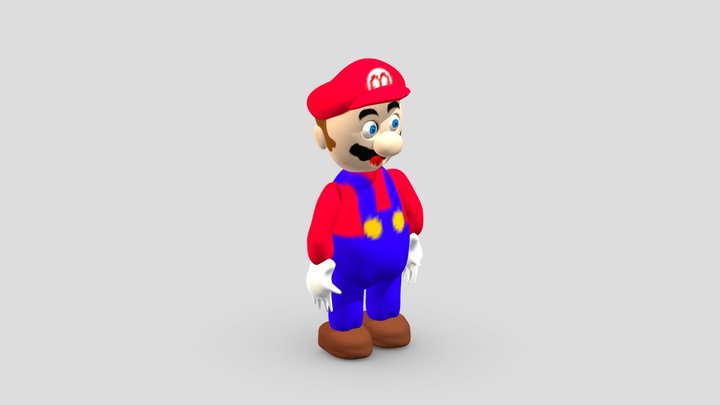Mario modèle 3D