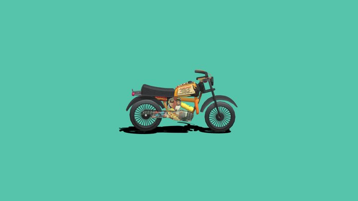motorcycle 3D Model