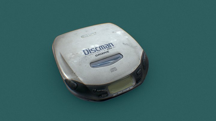 Sony Discman D-181 – Free 3D Model STL