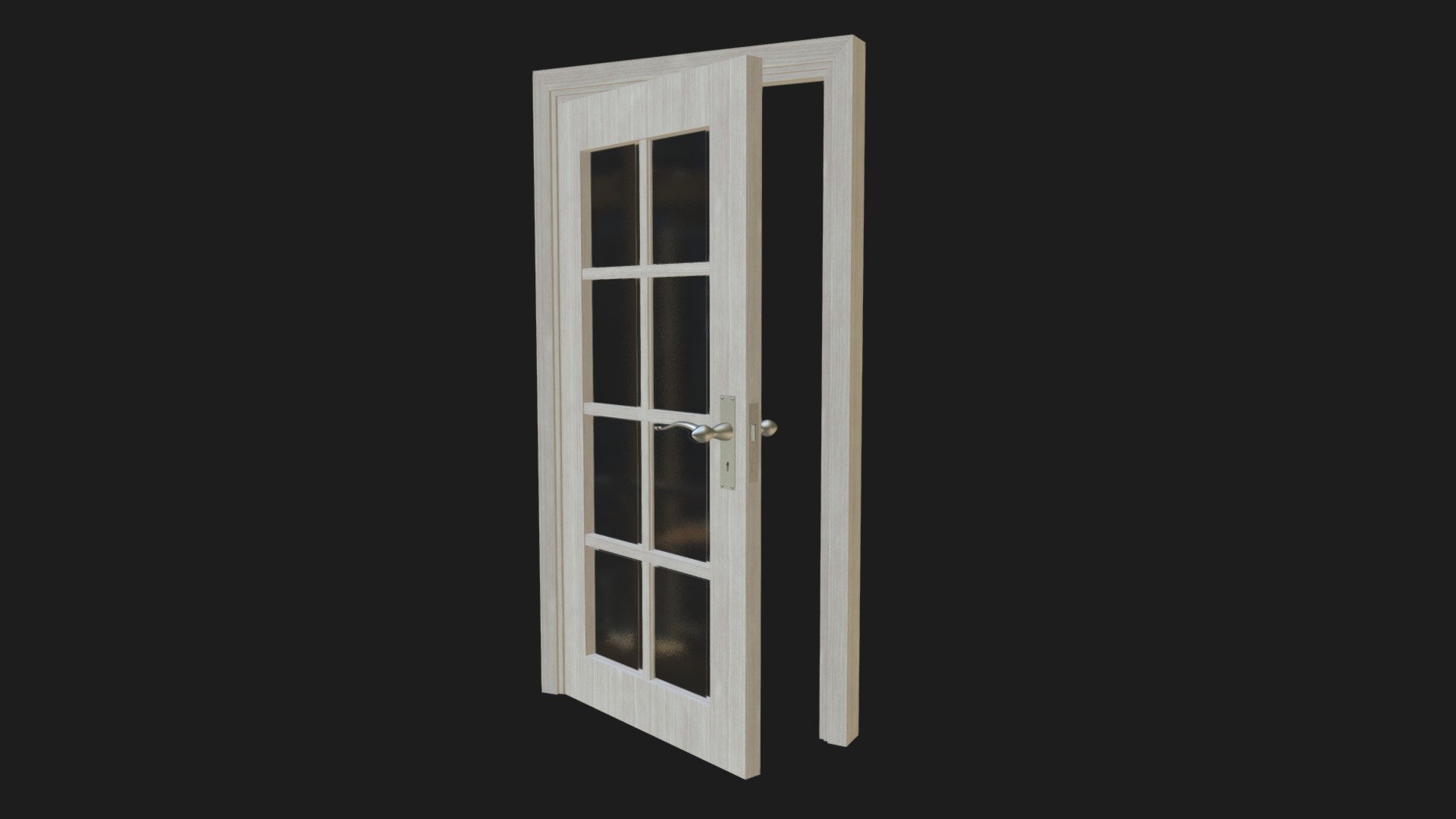 8 panel glass door - Buy Royalty Free 3D model by FrancescoMilanese ...