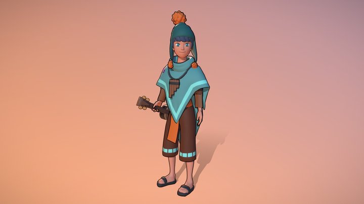 Pekka - Ni No Kuni Inspired Character 3D Model