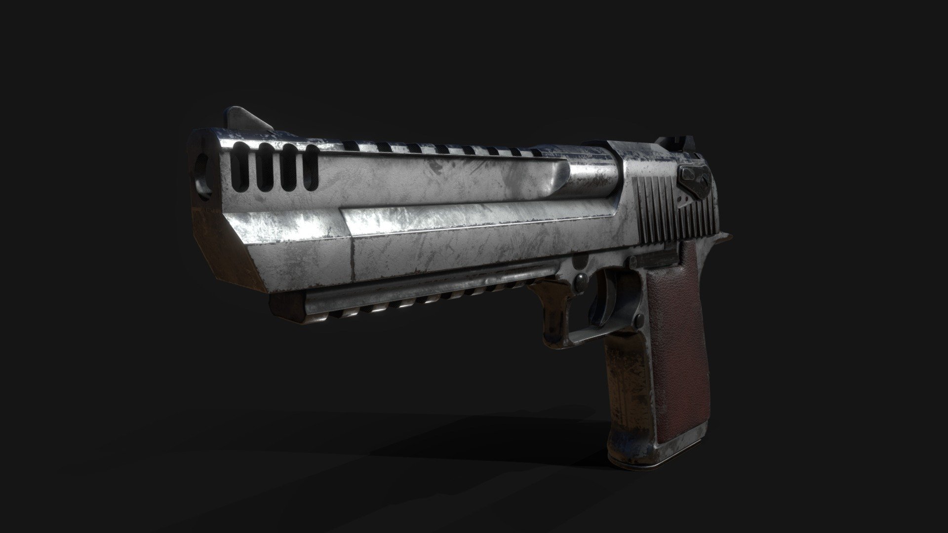 Desert Eagle - Download Free 3D model by bkflinn [aa7cae3] - Sketchfab
