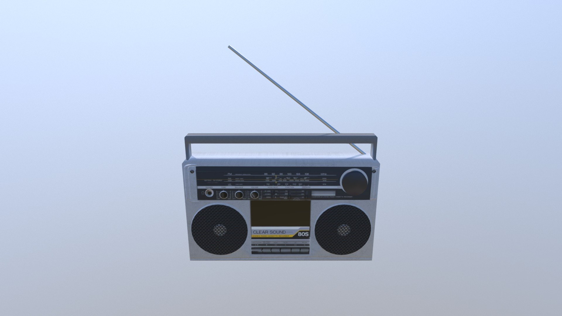 Radiocasset 80