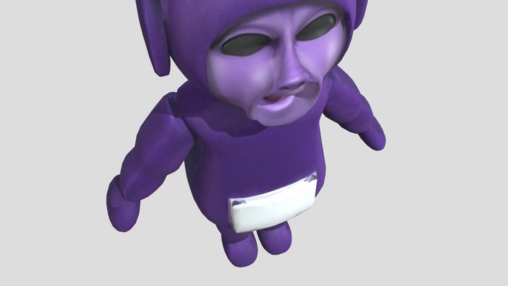 Tinky Winky 3D Model
