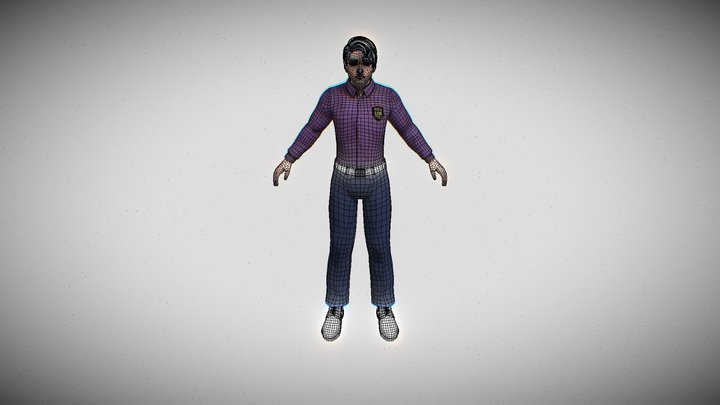 Adult Michael Afton Update 3D Model