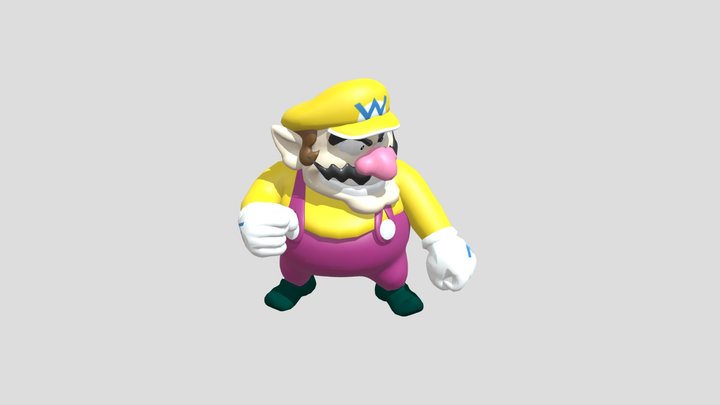 SSBM Wario Trophy