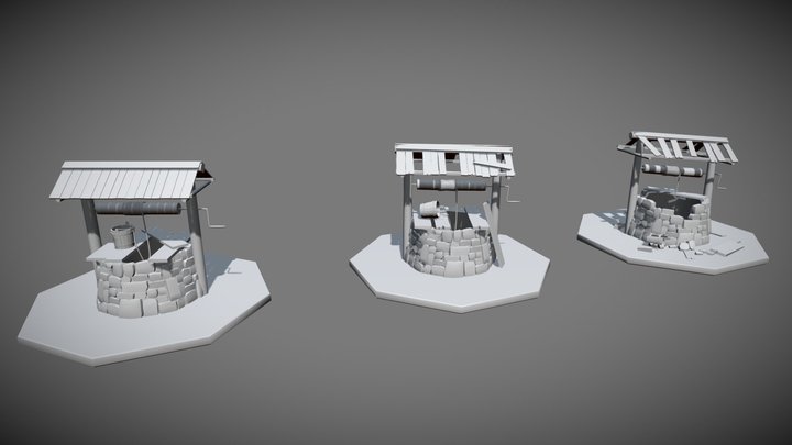 XYZ Draft Punk 3: new, old, broken 3D Model