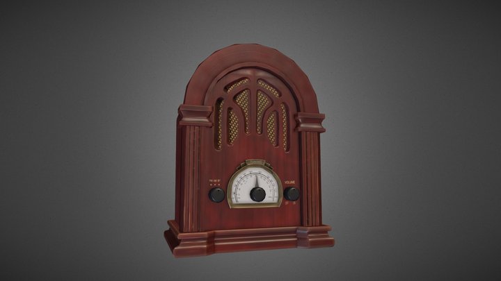 [STUDENT WORK] Radio FM Clearclick 3D Model