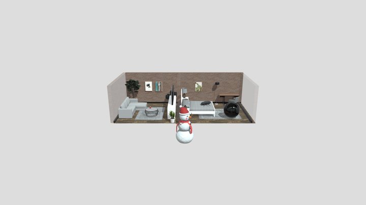 Living Room Tests 3D Model