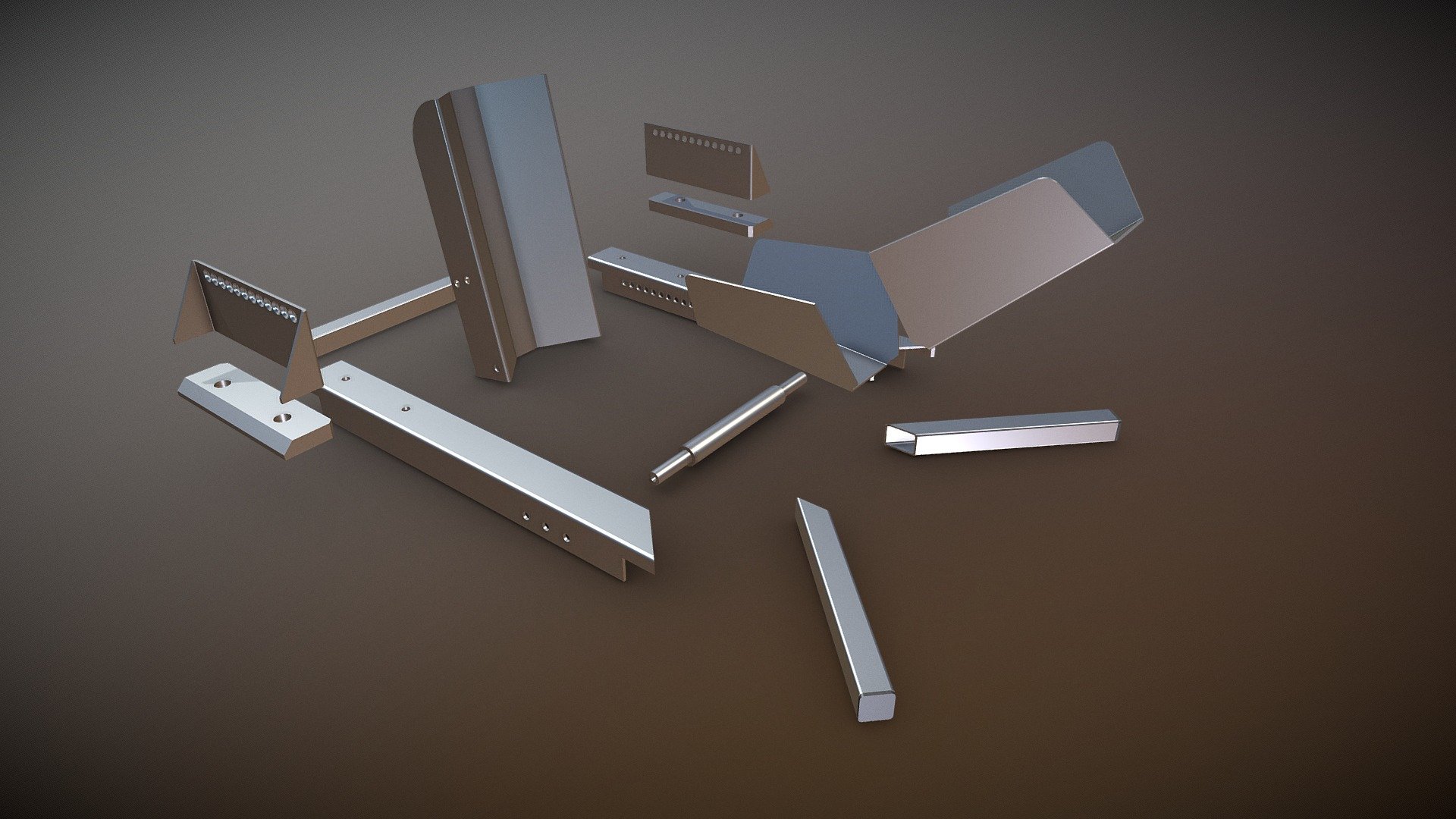 De Neuswielklem | Exploded view
