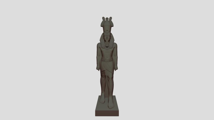 Ramses II 3d model for 3d printing 3D Model