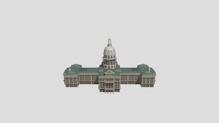 Texas State Capitol 3D Model