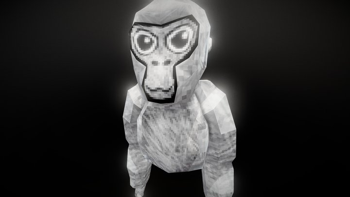 Gorilla Tag Ik Rig 3D Model
