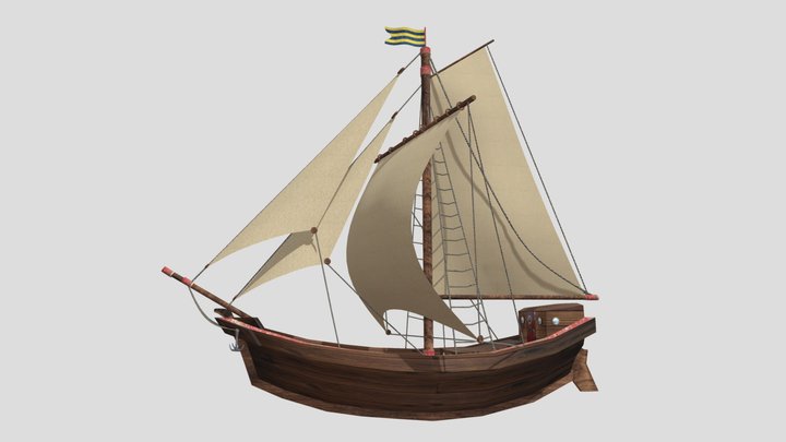 Ship 07 3D Model
