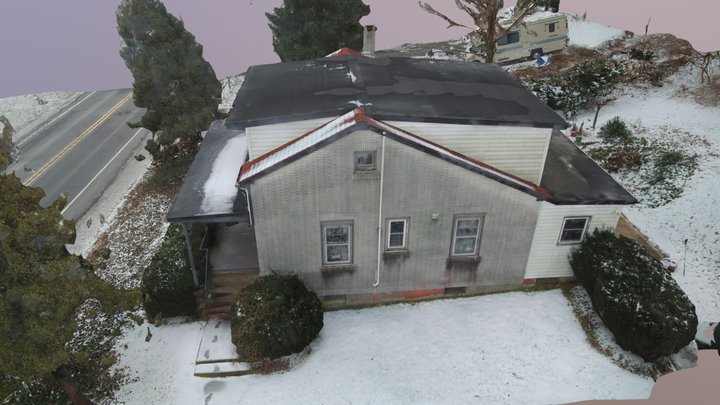House One Side - ContextCapture 3D Model