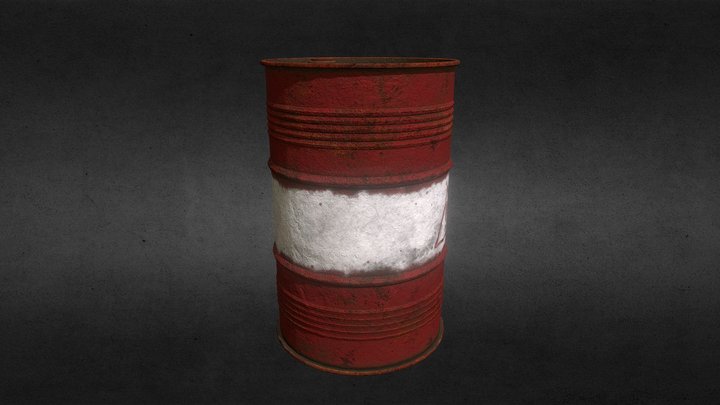 GameReady Barrel – Free 3D Model STL