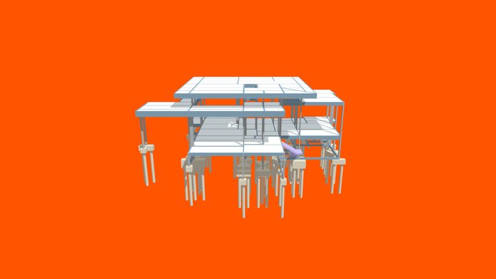 Projeto Estrutural EeS 3D Model