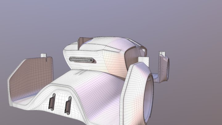 Chauffer Privè - A Personal Car 3D Model