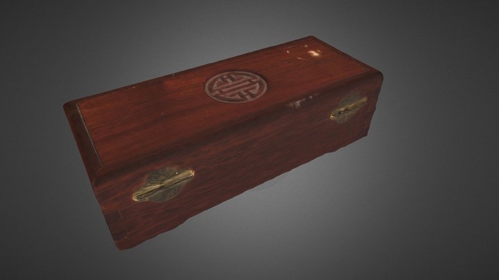 Small Brown Box 3D Model