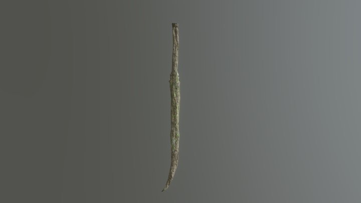 Wooden Sword - Twilight Princess 3D Model